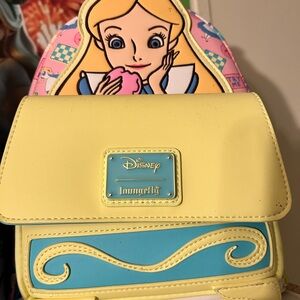 Loungefly Disney Alice macaroon Backpack